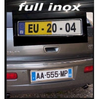 plaque immatriculation tunning