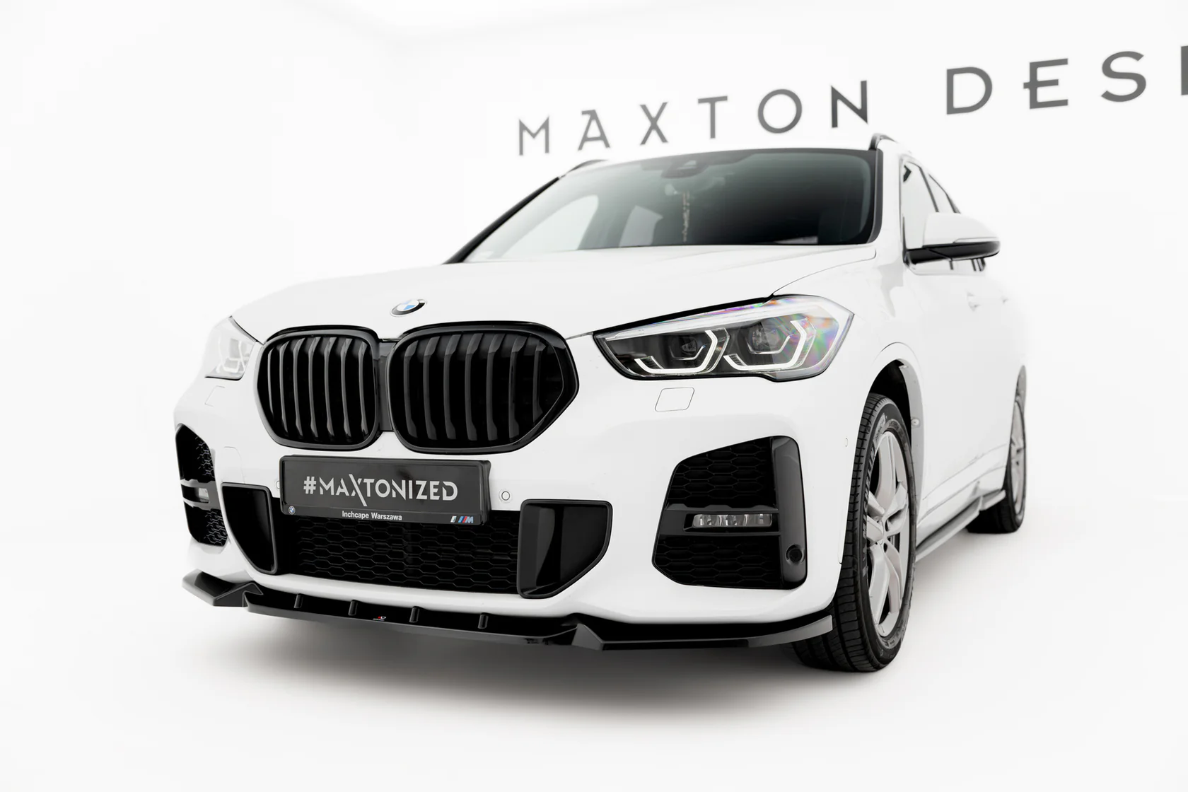 Lame avant Maxton BMW X1 F48 Pack-M 2019 - 2022