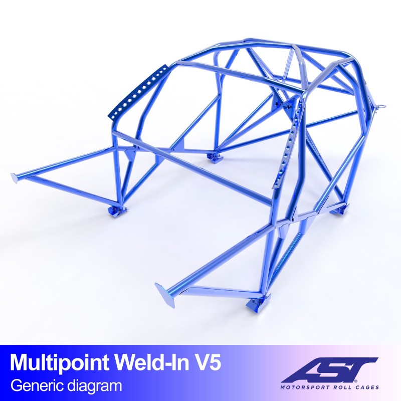 Arceau AST 10 points Weld-In V5 - BMW M4 F82