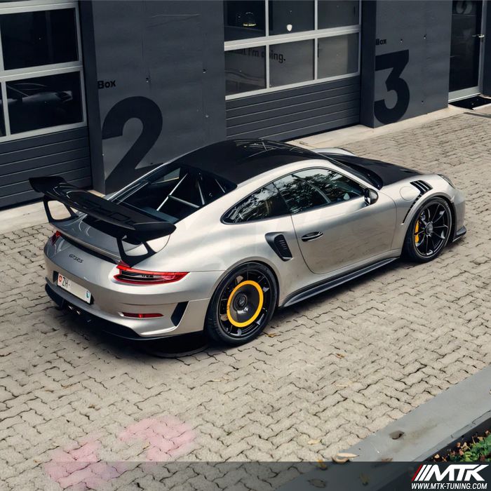 Disques Aéro Carbone GoldLeaf - Porsche GT3 RS 991.2 Jantes Alu