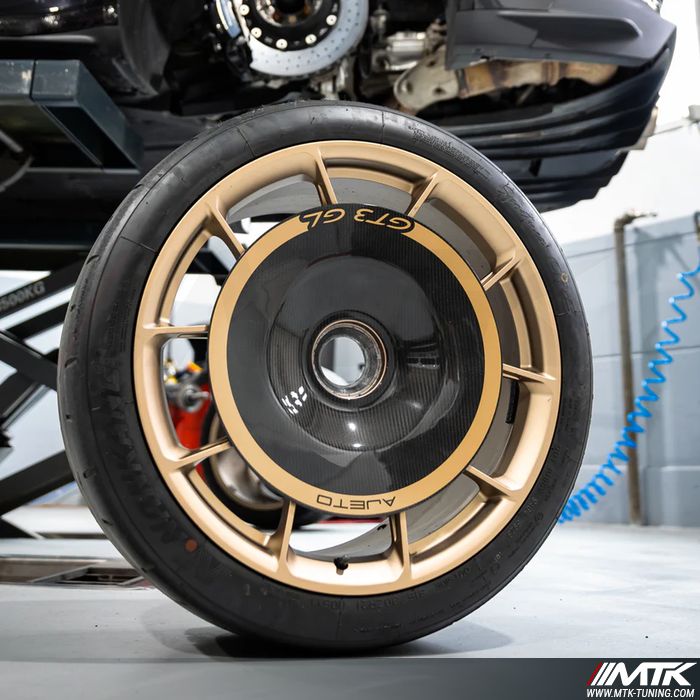 Disques Aéro Carbone GoldLeaf - Porsche GT3 992.1 Jantes Alu
