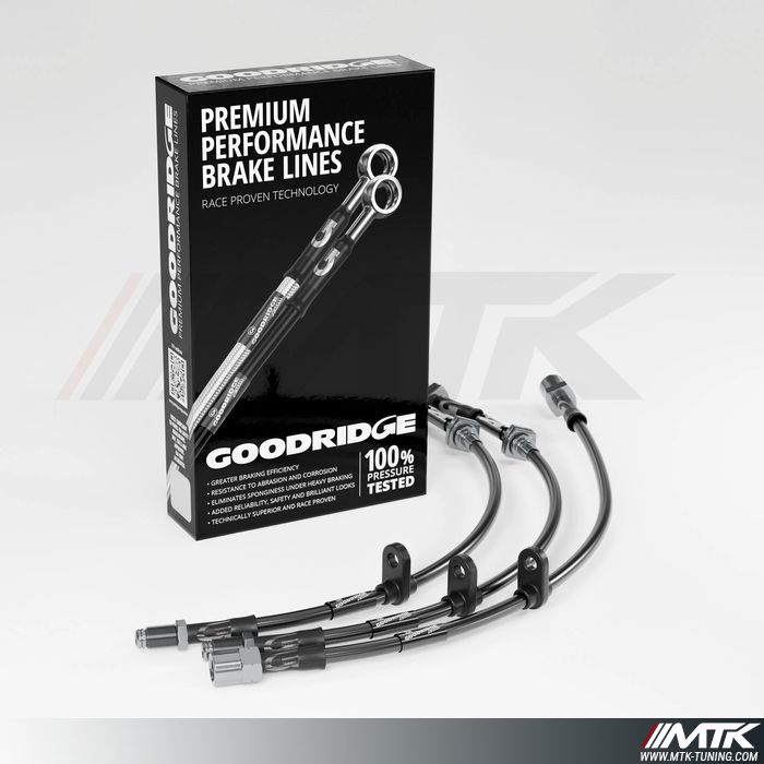 Flexibles de frein Goodridge Ford Escort Mk II