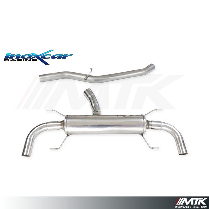 Silencieux Sport Inoxcar Alfa Romeo Giulia Q4 VELOCE 2.0T 280cv Sorties d'origine