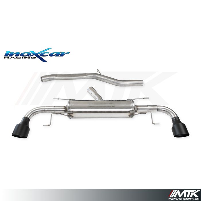 Silencieux Sport Inoxcar Alfa Romeo Stelvio 2.0T Q4 Black Ceramic