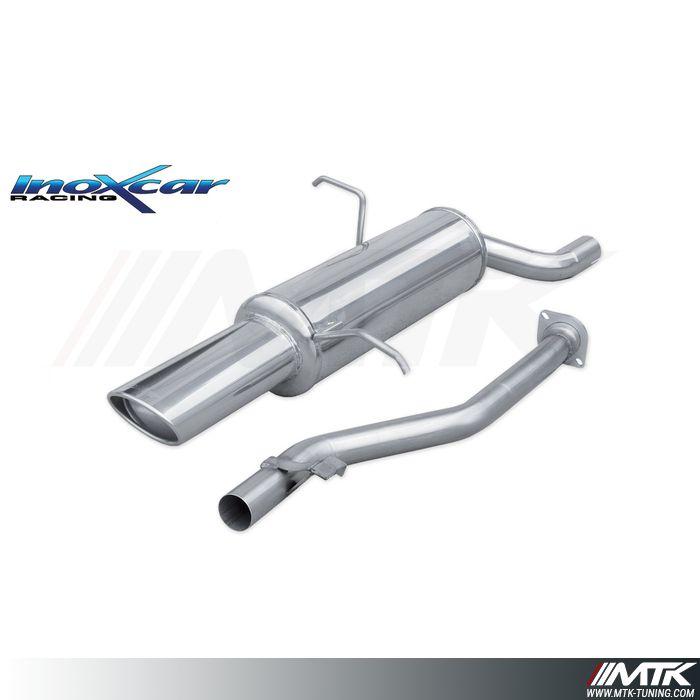 Silencieux Sport Inoxcar BMW Serie 3 E36 318 Ti Compact 1X120X80