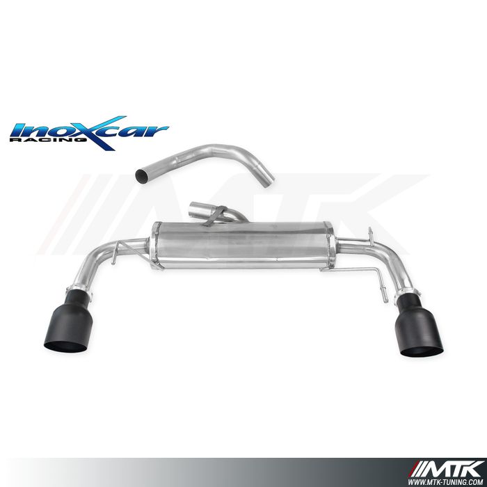 Silencieux Sport Inoxcar Abarth 500 1.4 T-JET BLACK CERAMIC