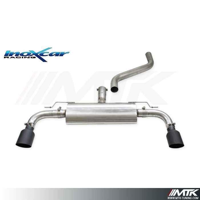 Silencieux Sport Inoxcar Ford Focus ST 2.3 Ecoboost RACING BLACK CERAMIC