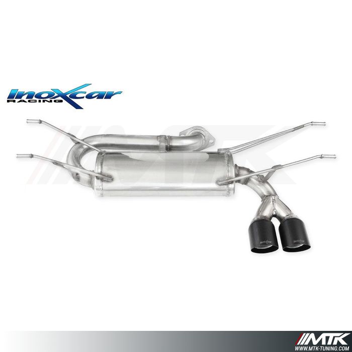 Silencieux Sport Inoxcar Mazda Mx-5 1.5 X-RACE BLACK EDITION