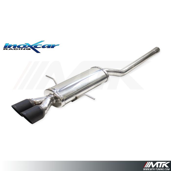 Silencieux Sport Inoxcar D.55 Mini Cooper R56 1.6 S RACING BLACK CERAMIC