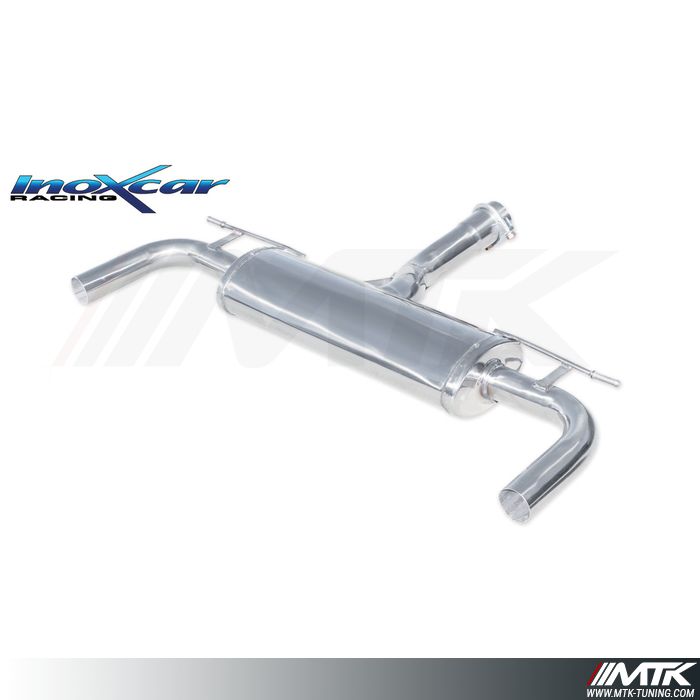 Silencieux Sport Inoxcar Mini Countryman R60 JOHN WORKS ALL4 1.6 Sortie d'origine