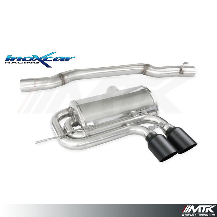 Silencieux Sport Inoxcar Mini Cooper F56 JCW RACING BLACK CERAMIC