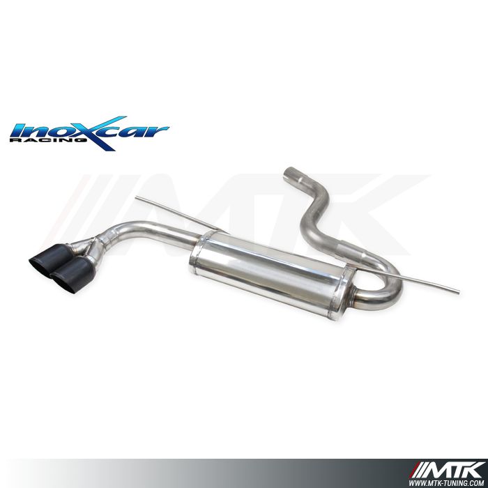 Silencieux Sport Inoxcar Audi A3 8V Sportback 1.8 TFSI RACING BLACK CERAMIC