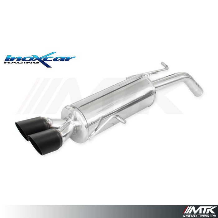 Silencieux Sport Inoxcar Peugeot 207 1.6 16V GTI RACING BLACK CERAMIC