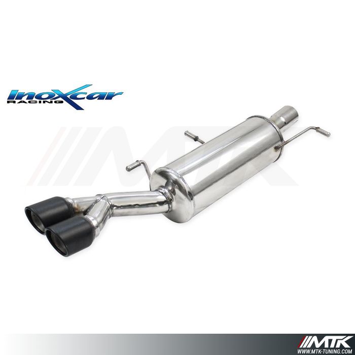 Silencieux Sport Inoxcar Peugeot 308 1.6 THP GTI X-RACE BLACK MATT