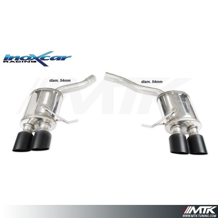 Silencieux Sport Inoxcar Porsche Macan 3.0 S TDI V6 Black Ceramic