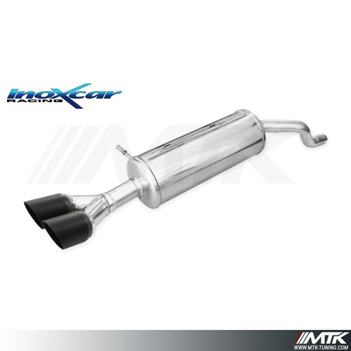 Silencieux Sport Inoxcar Renault Clio 4 1.2 GT RACING BLACK CERAMIC