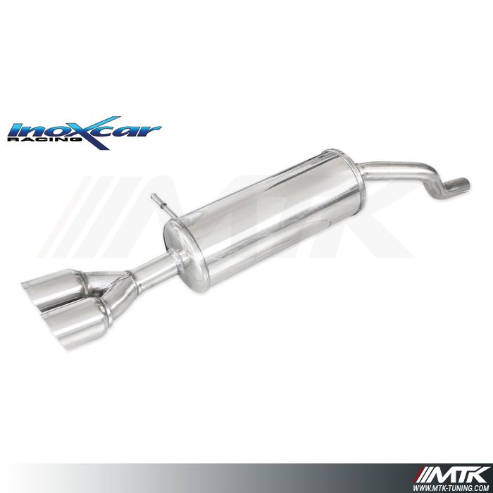 Silencieux Sport Inoxcar Renault Clio 4 1.5 Dci 75cv-90cv RACING