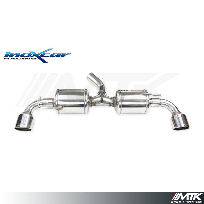 Silencieux Sport Inoxcar Toyota Yaris 1.6 GR 261cv 1X100