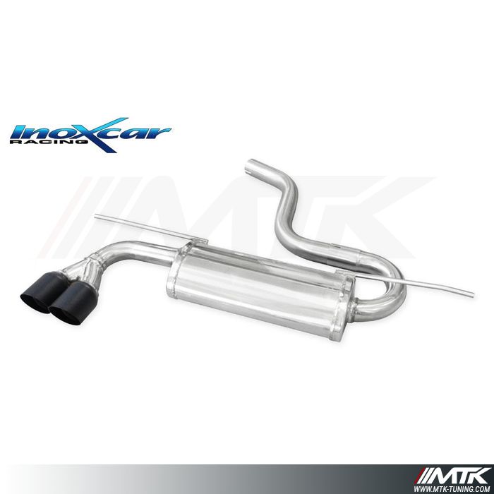 Silencieux Sport Inoxcar Volkswagen Golf 7 1.4 TSI RACING BLACK CERAMIC