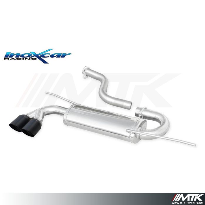 Silencieux Sport Inoxcar Volkswagen Scirocco 2.0 TDi 170cv RACING BLACK CERAMIC