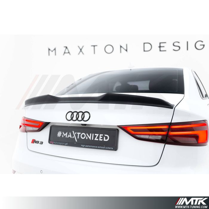 Rajout de becquet Cap 3D Maxton Audi RS3 8V