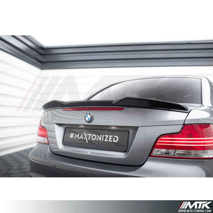 Rajout de becquet  Maxton BMW Serie 1 E82 Facelift