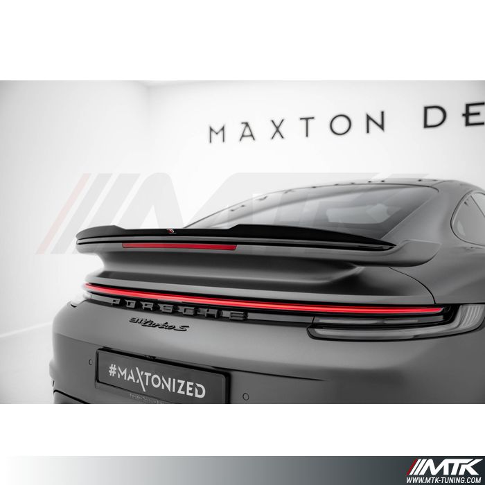Rajout de becquet Maxton Porsche 911 992 Turbo S Sport Package