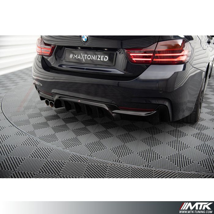 Rajouts Bas De Caisse Porsche 911 Carrera 991 Facelift - Maxton Design - Noir Brillant