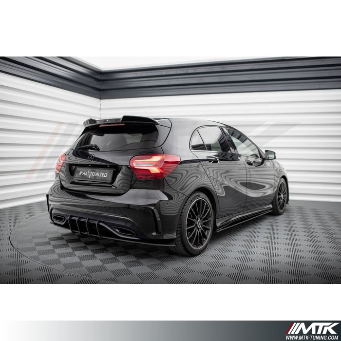 PARE-CHOCS ARRIERE MERCEDES CLASSE A W176 (12-18) - LOOK A45 AMG - AVEC PDC