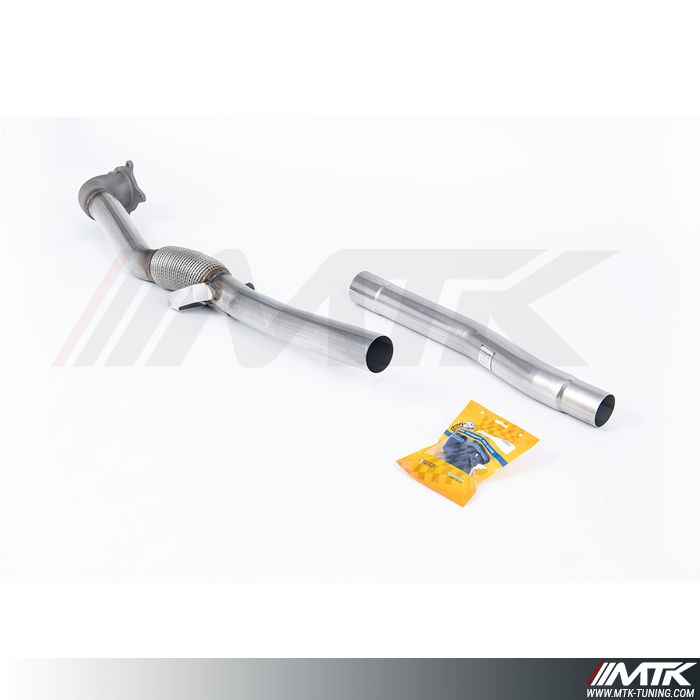 Downpipe decata Milltek Audi TT 8J 2.0TFSI