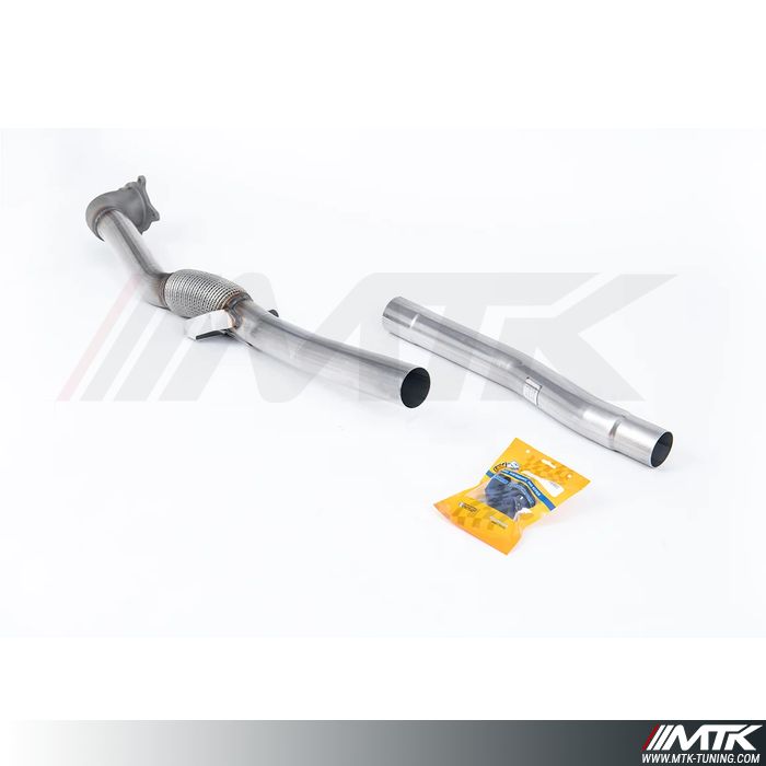 Downpipe decata Milltek Audi TTS 8J 2.0TFSI