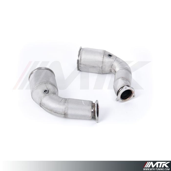 Downpipe decata Milltek Audi RS4 B9 2.9 V6 T