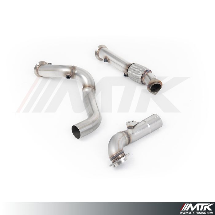 Downpipe decata Milltek BMW M4 G82 3.0T S58 - Tube 76