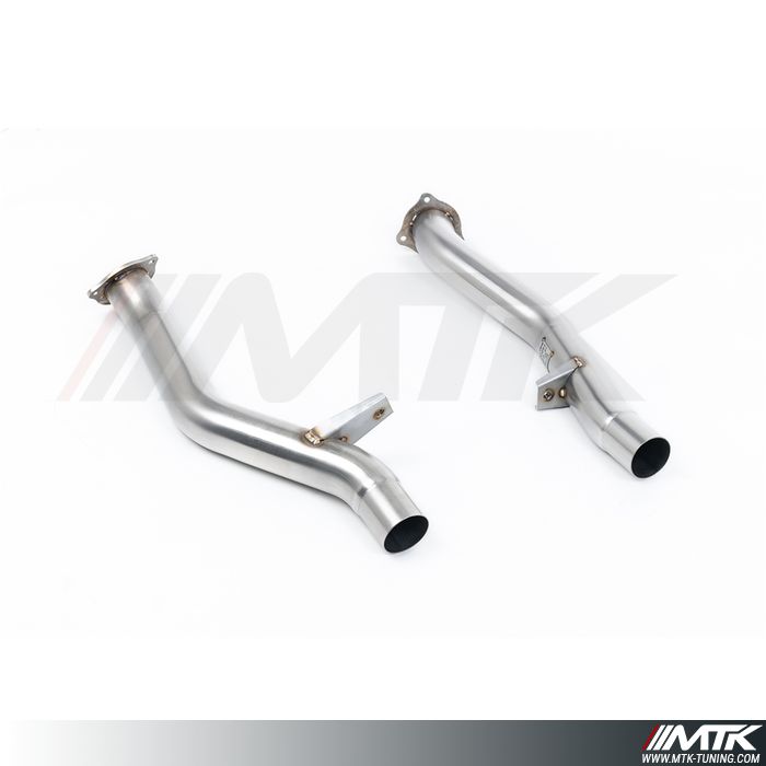 Suppression Cata Secondaires Milltek Porsche Cayenne 958 Turbo 4.8 V8