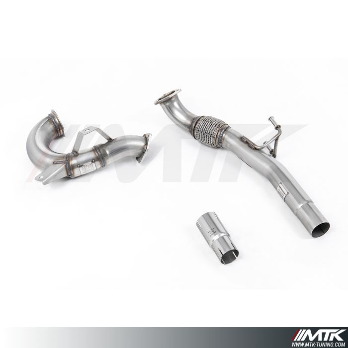 Downpipe decata Milltek VW Up! GTI 1.0TSI - Ligne OEM