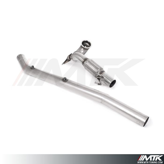 Downpipe decata + Bypass FAP Milltek Audi S3 8Y 2.0TFSI - Ligne Milltek