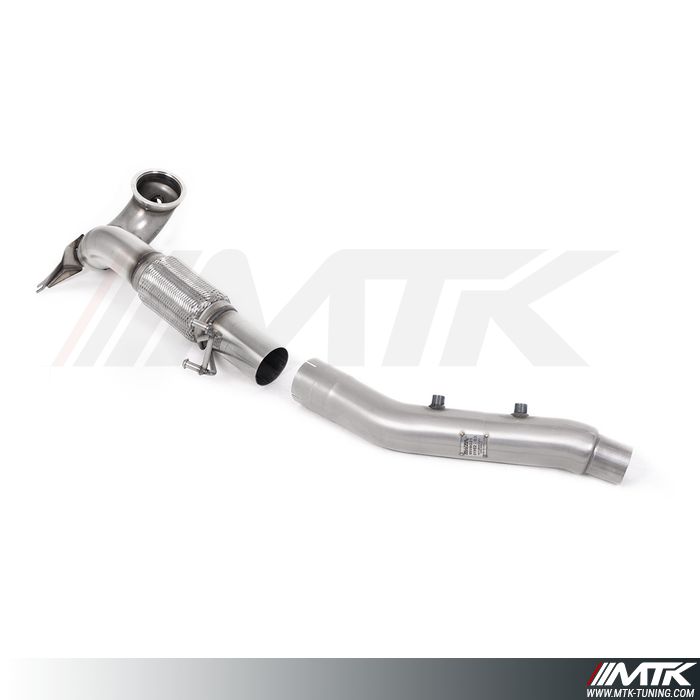 Downpipe decata + Bypass FAP Milltek Cupra Leon KL 2.0TSI - Ligne OEM