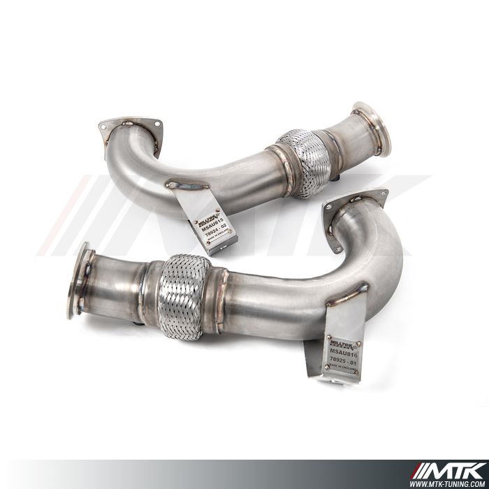 Defap Milltek pour Audi R8 MK2 V10 5.2FSi