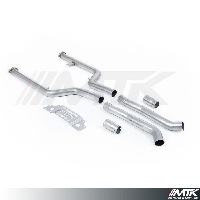 Defap Milltek pour BMW M2 G87 3.0 Turbo S58