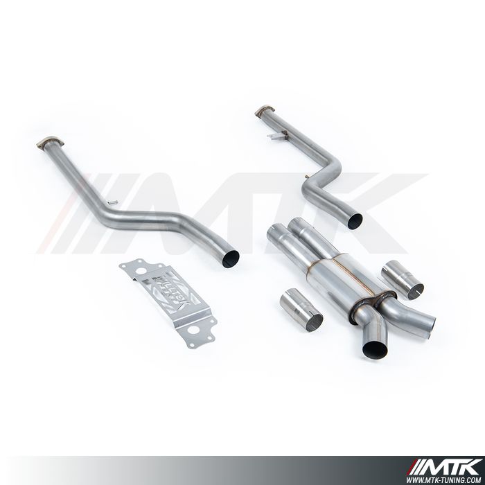 Defap Milltek pour BMW M2 G87 3.0 Turbo S58
