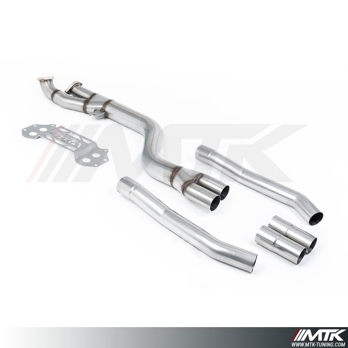 Defap Milltek pour BMW M4 G82 3.0 Turbo S58