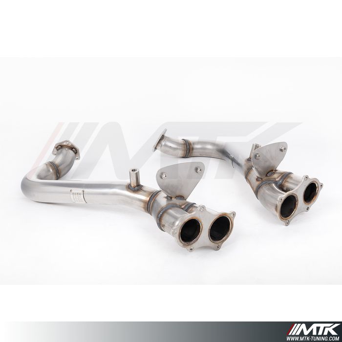 Defap Milltek pour Porsche Cayman 718 GTS 4.0