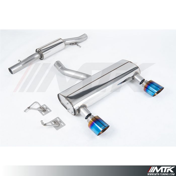 Catback Milltek Audi TT 8N - Avec silencieux intermédiaire