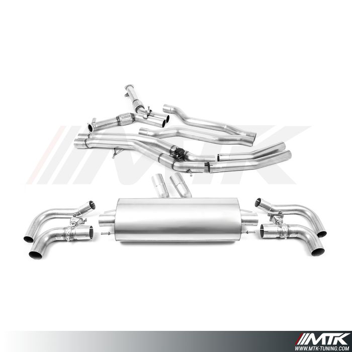 Catback Milltek Audi RSQ8 - Sans silencieux primaires