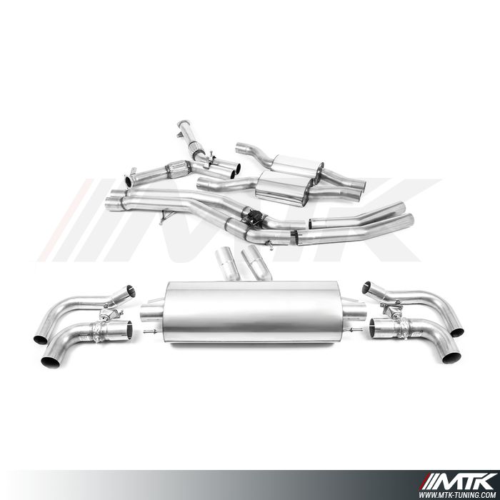 Catback Milltek Audi RSQ8 - Avec silencieux primaires