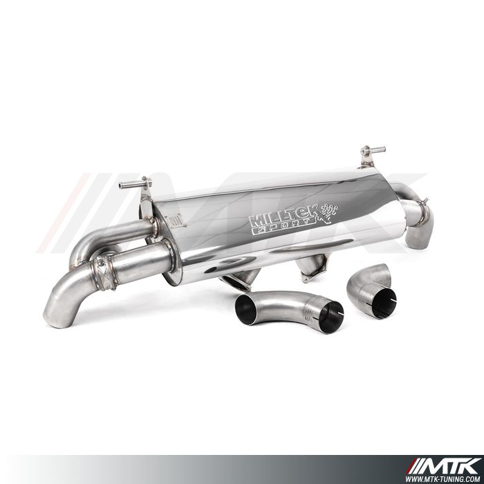 FAP Back Milltek Audi R8 MK2 - Sorties OEM