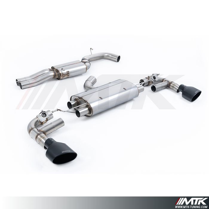 FAP Back Milltek Audi TT 8S RS - ECE Approved - Avec silencieux intermédiaire