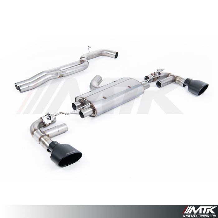 FAP Back Milltek Audi TT 8S RS - Sans silencieux intermédiaire