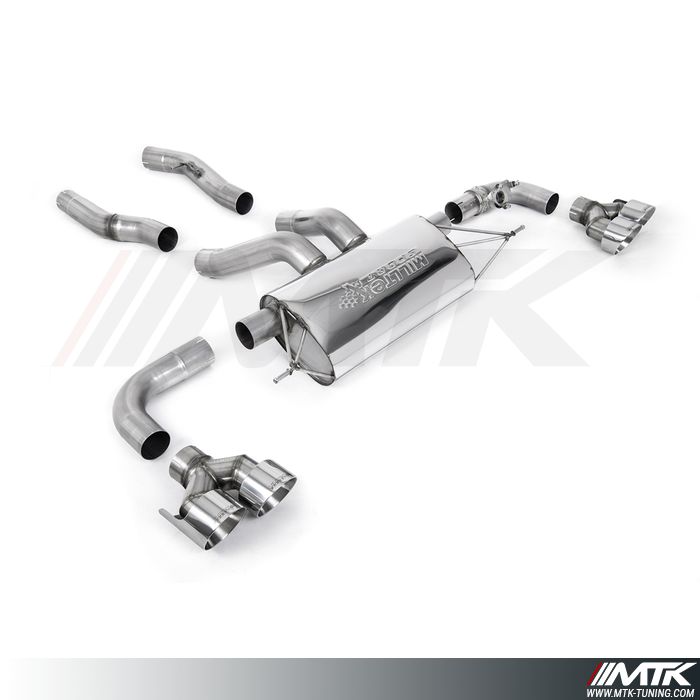 FAP Back Milltek BMW Serie 2 G42 M240i - ECE Approved - Montage après FAP