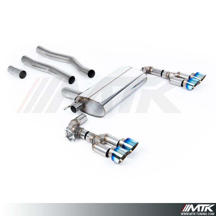 FAP Back Milltek BMW Serie 1 F40 128ti - Maxton x Milltek - Sans silencieux intermédiaire
